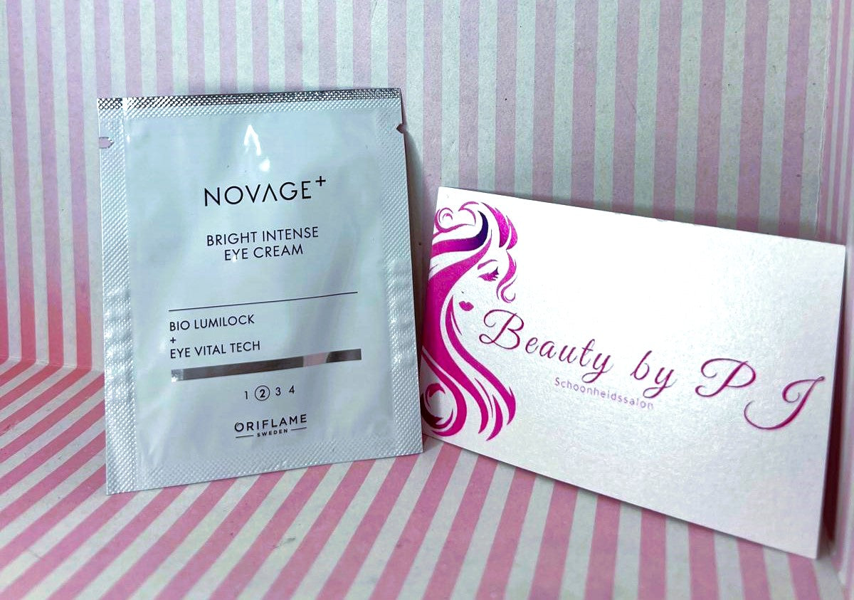 NOVAGE BRIGHT INTENSE EYE CREAM TESTER