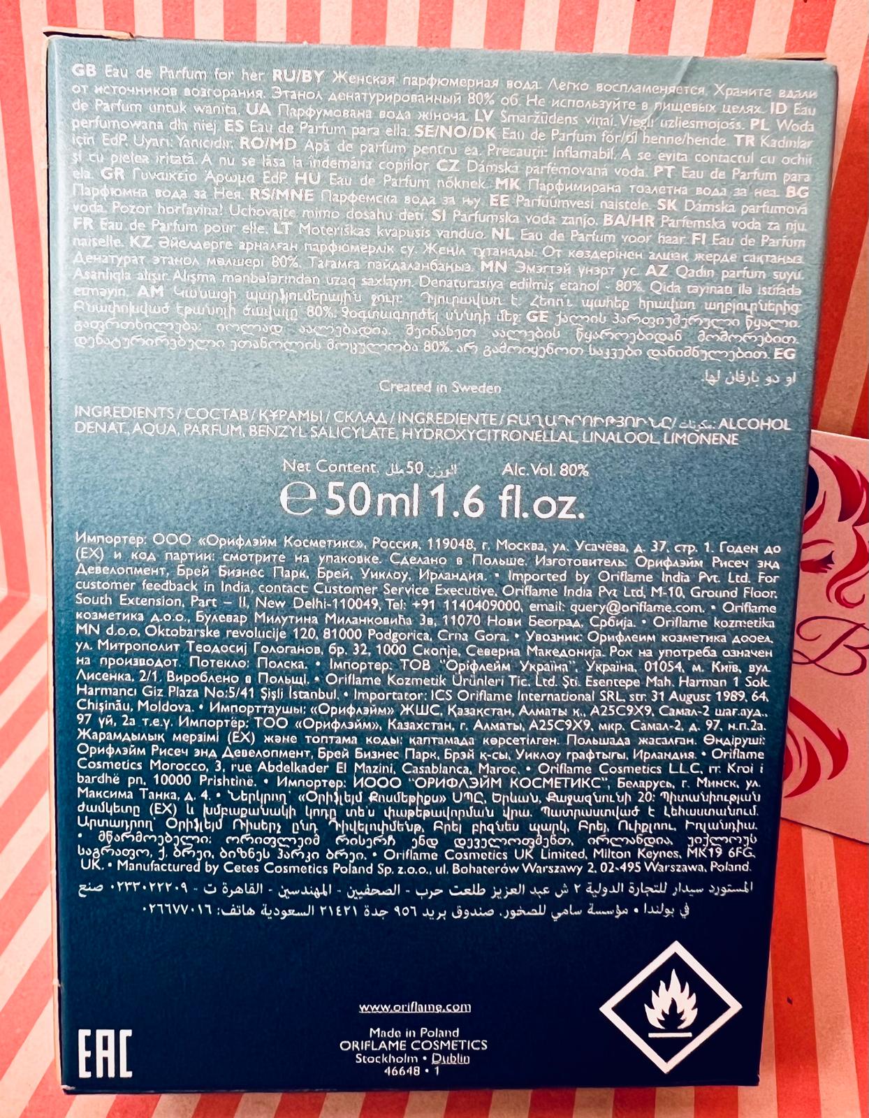 Nordic Waters Infinite Blue for her