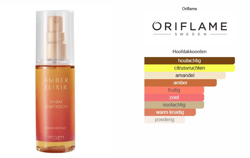 Amber Elixir Warm Temtation Body Mist