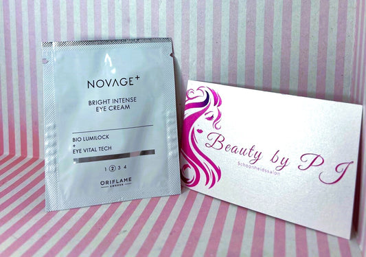 NOVAGE BRIGHT INTENSE EYE CREAM TESTER