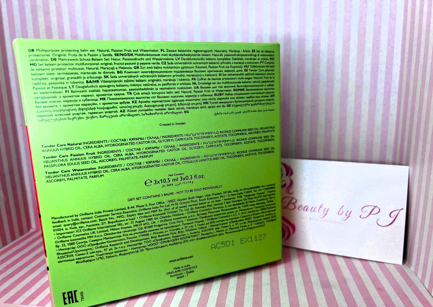 Tender Care Collection - Natural, Passion Fruit and Watermelon